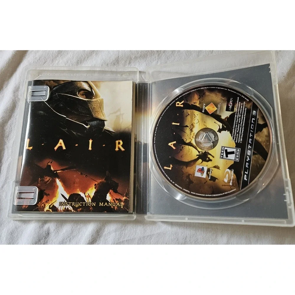 PS3‎ Lot of 3 Games Assassin's Creed Mortal Kombat vs DC Universe LAIR Complete